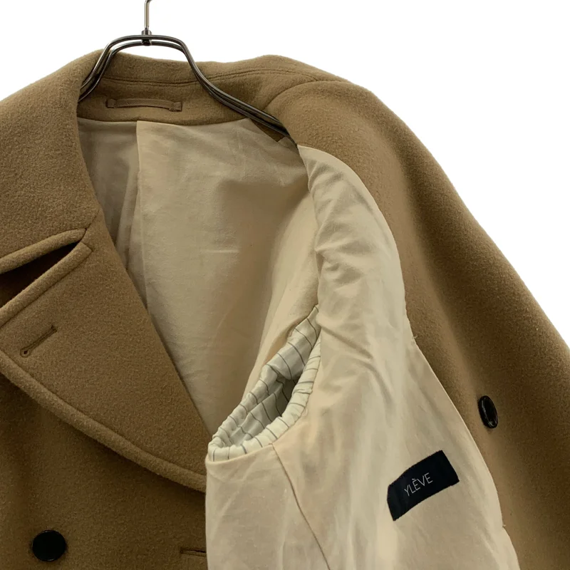 YLEVE / イレーヴ | WOOL MOSSER PEA COAT ウール コート | 1 | レディース