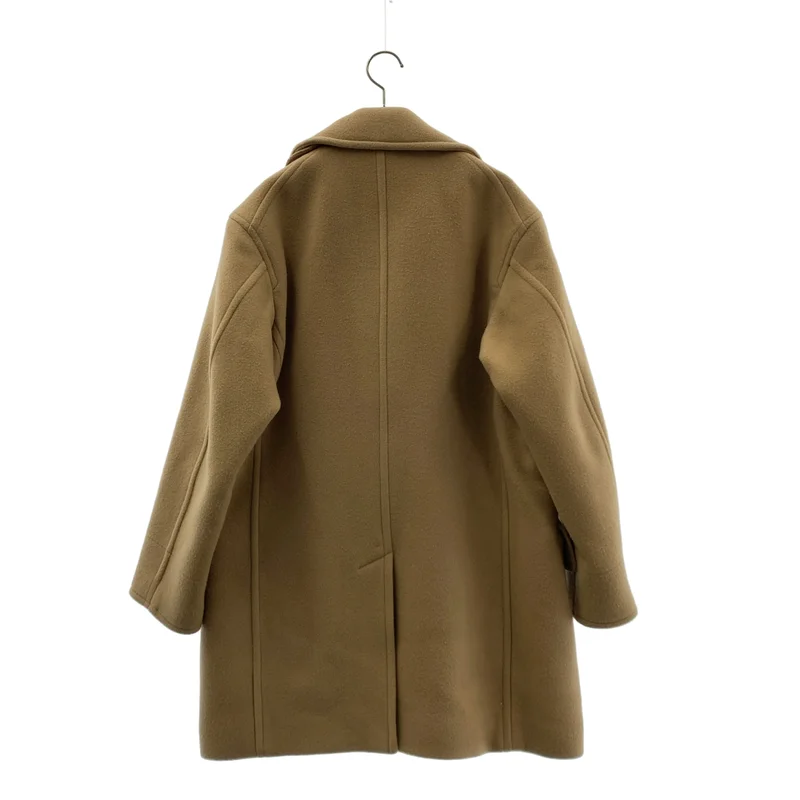 YLEVE / イレーヴ | WOOL MOSSER PEA COAT ウール コート | 1 | レディース