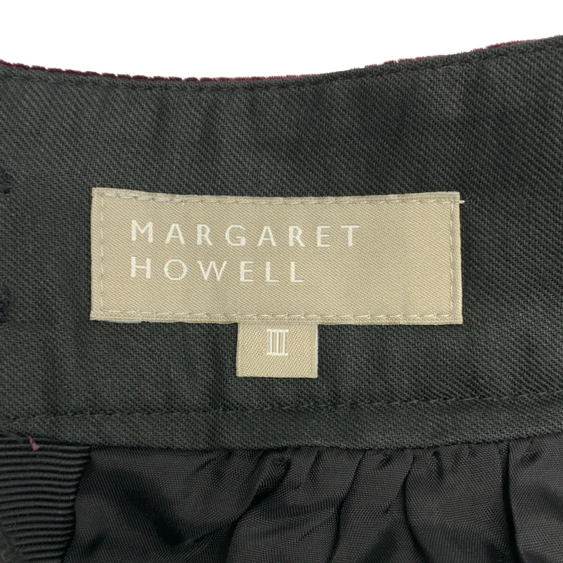 MARGARET HOWELL / マーガレットハウエル | コーデュロイ ギャザー スカート | 3 | レディース