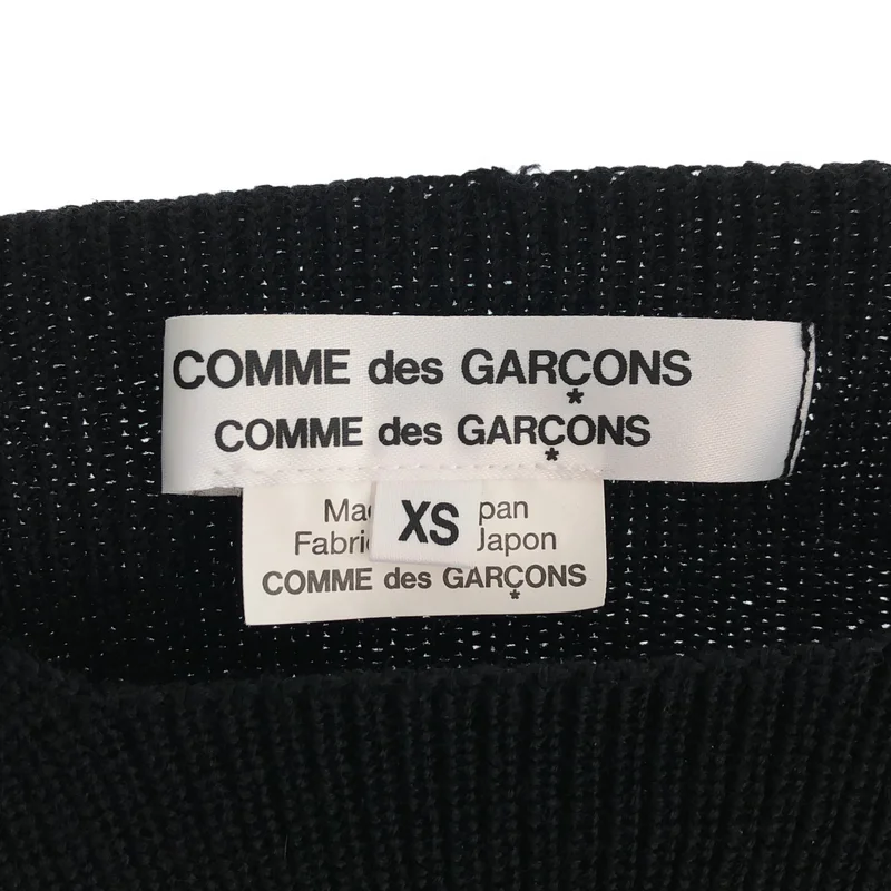 COMME des GARCONS COMME des GARCONS / コムコム | 2019AW | カットオフ ニット_長袖 RD-N504 | XS | レディース