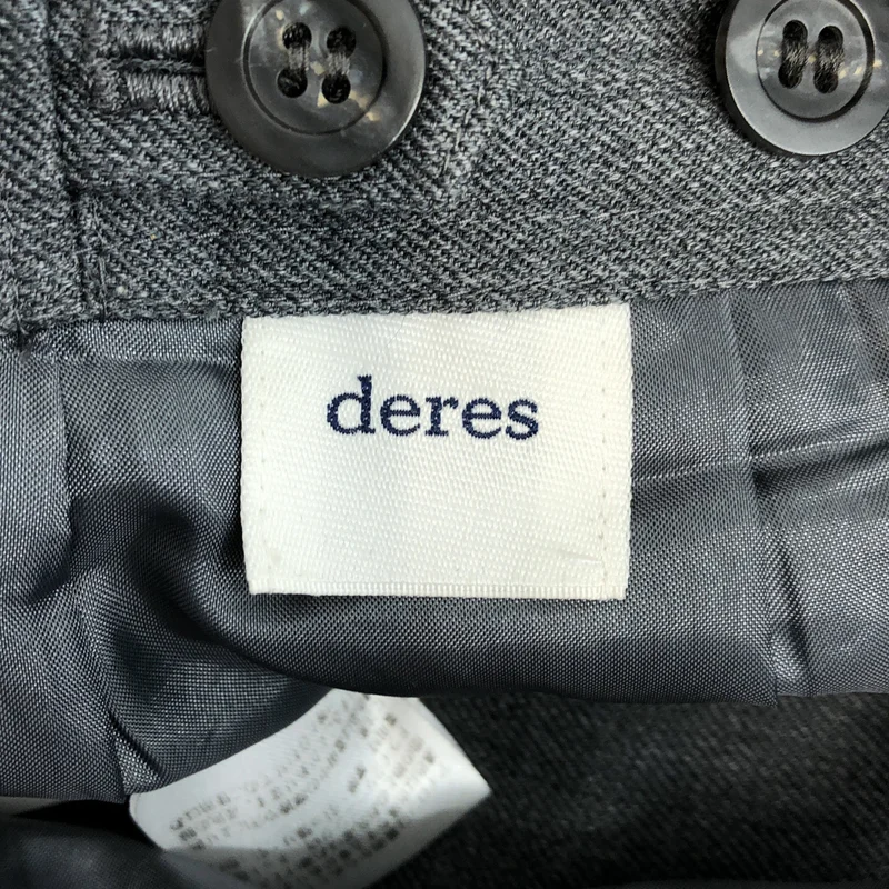 deres / デレス | アジャスター ワイドスラックス パンツ | 1 | レディース