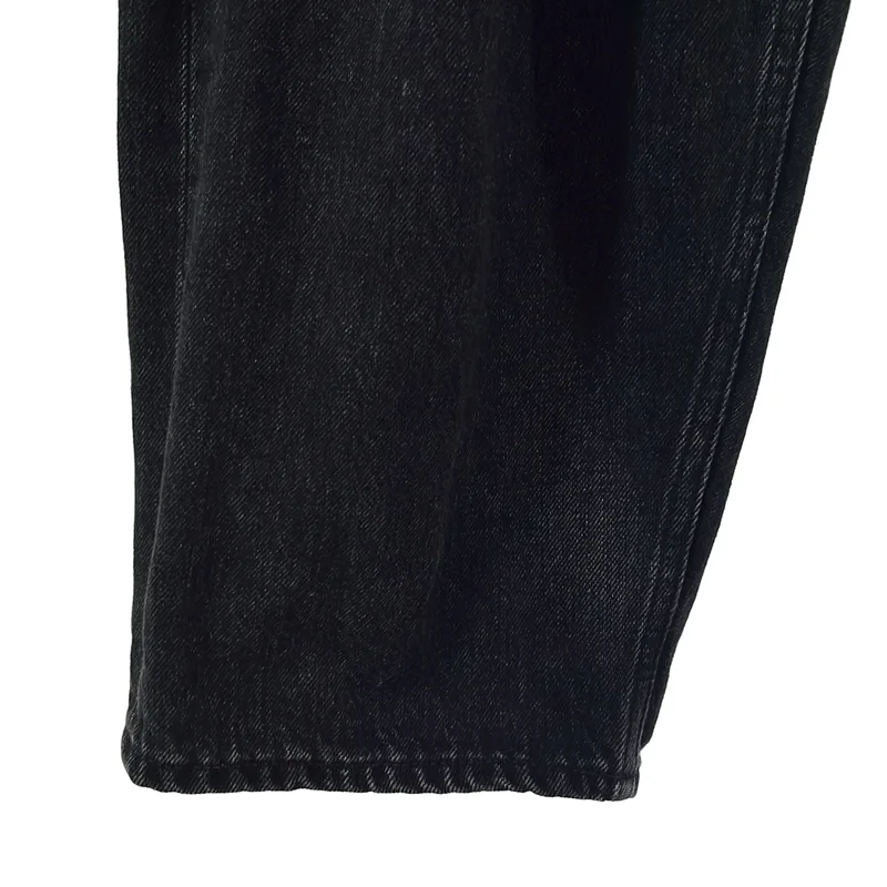 Graphpaper / グラフペーパー | Selvage Denim Two Tuck Tapered Pants / セルビッチ ブラックデニムパンツ | 1 | メンズ