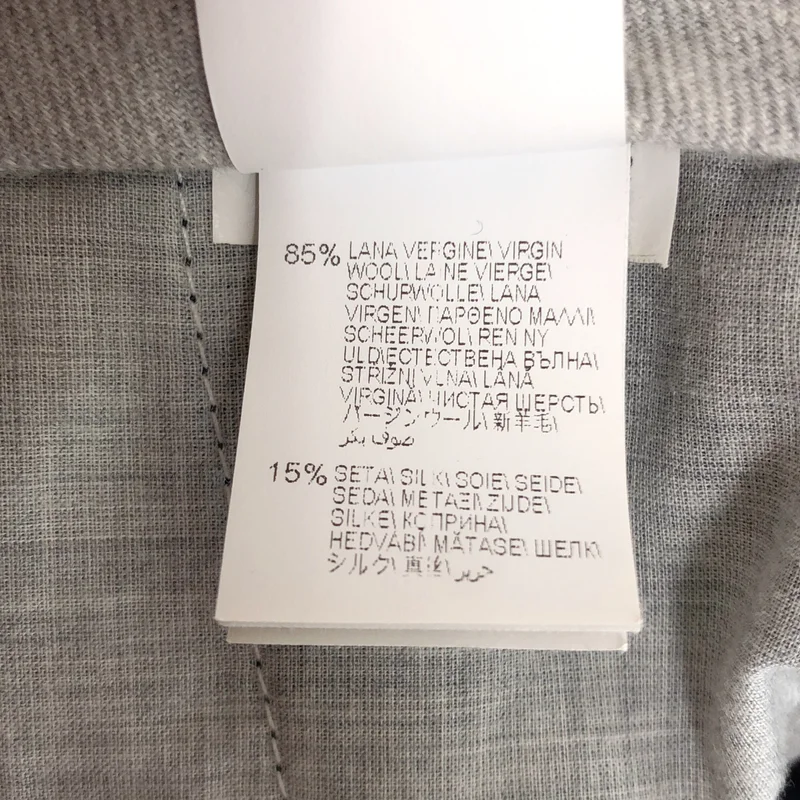 BRUNELLO CUCINELLI / ブルネロクチネリ | ロゴボタン スラックス パンツ | 46 | メンズ