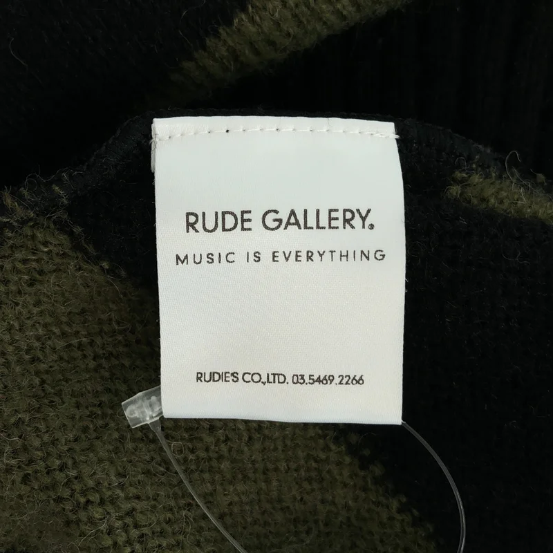 RUDE GALLERY / ルードギャラリー | ボーダー プルオーバー ニット | 4 | メンズ