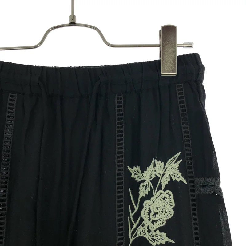 TODAYFUL / トゥデイフル | Embroidery Patchwork Trousers パンツ | 38 | レディース