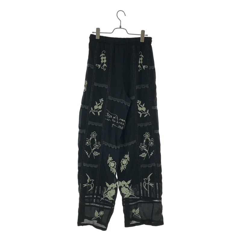 TODAYFUL / トゥデイフル | Embroidery Patchwork Trousers パンツ | 38 | レディース