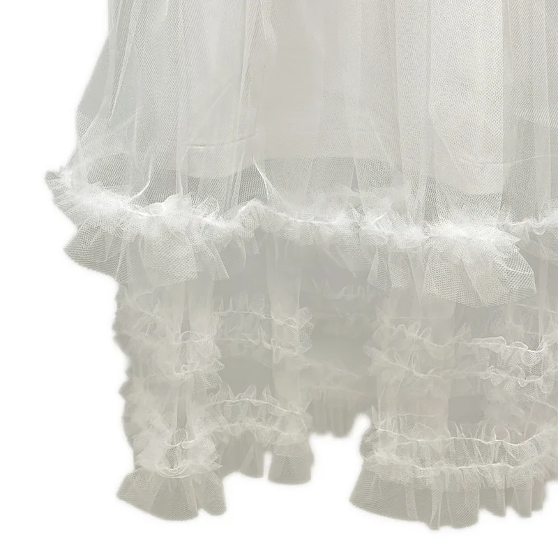 COMME des GARCONS GIRL / コムデギャルソンガール | 2026SS | チュールレイヤーラッフル Tシャツ | L | レディース