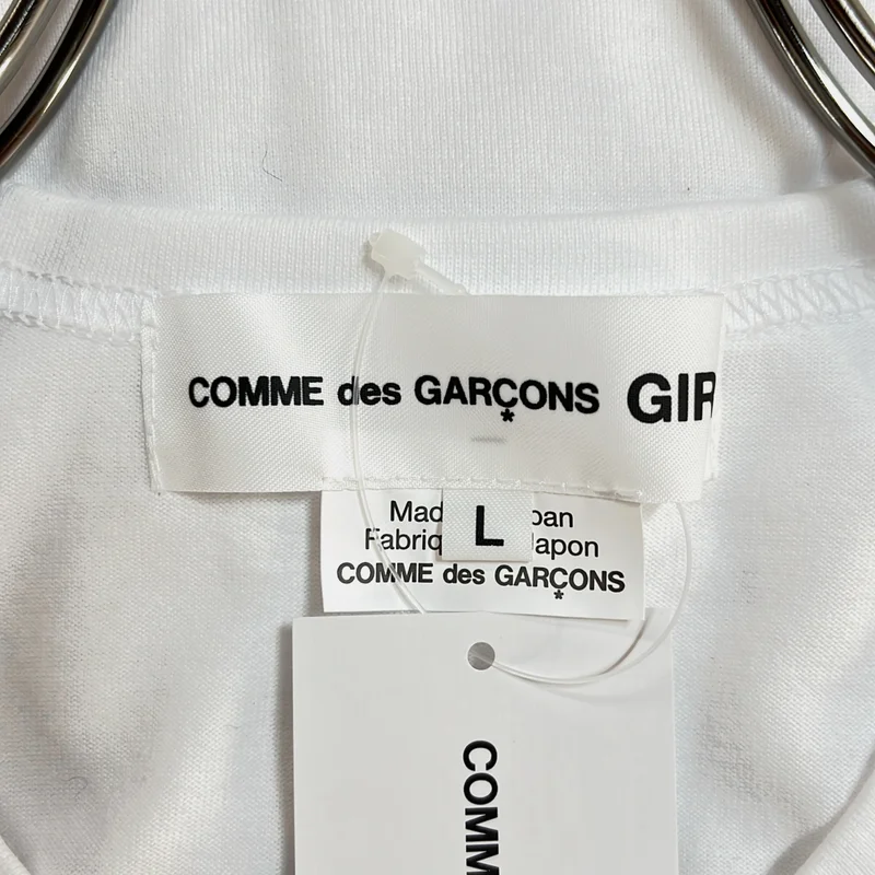 COMME des GARCONS GIRL / コムデギャルソンガール | 2026SS | チュールレイヤーラッフル Tシャツ | L | レディース