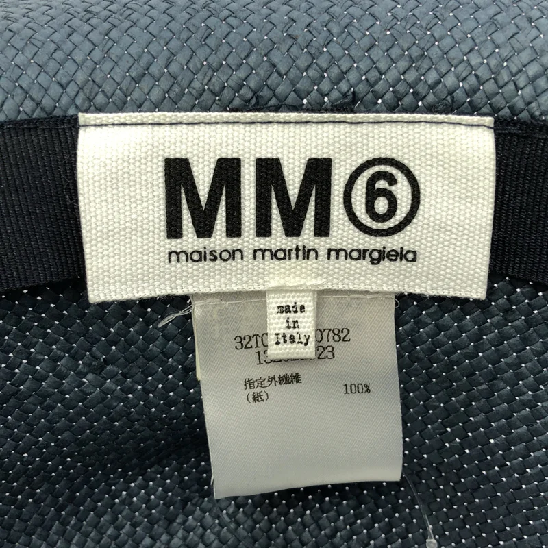 MM6 Maison Martin Margiela / エムエムシックスメゾンマルタンマルジェラ | ペーパー ストローハット | 36 | その他