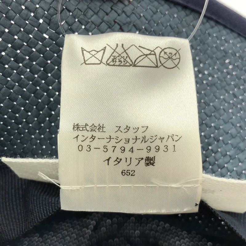MM6 Maison Martin Margiela / エムエムシックスメゾンマルタンマルジェラ | ペーパー ストローハット | 36 | その他