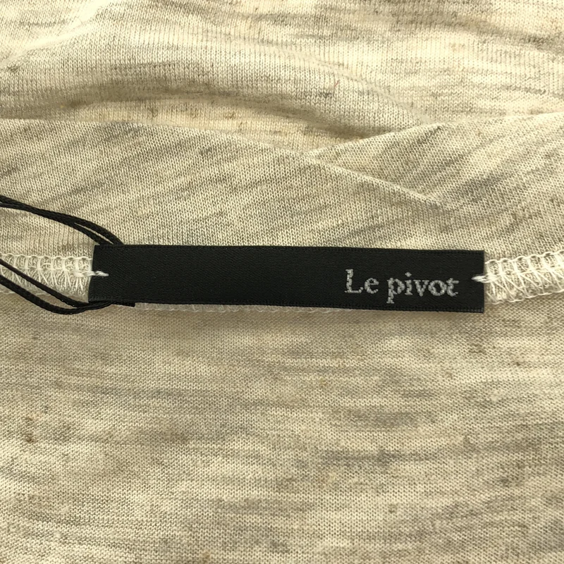 Le pivot / ル・ピボット | レーヨン リネン タンクトップ | F | レディース