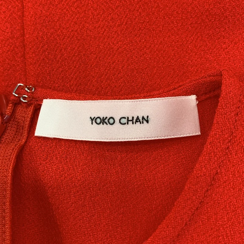 YOKO CHAN / ヨーコチャン | ギャザー ノースリーブ ブラウス | 36 | レディース