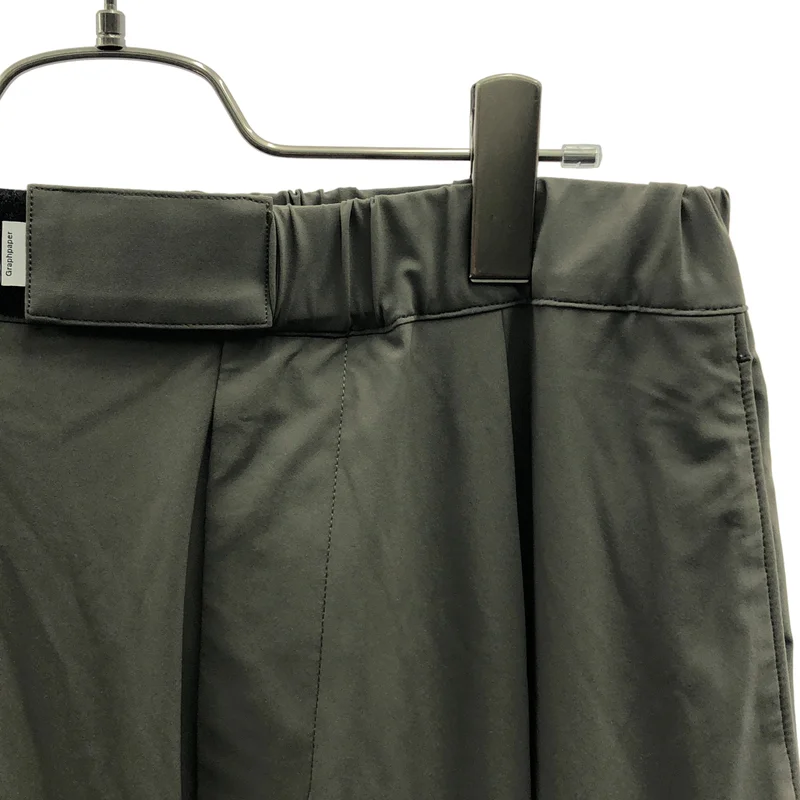Graphpaper / グラフペーパー | 2025SS | Flex Tricot Wide Chef Pants ソロテックスシェフパンツ | 1 | メンズ