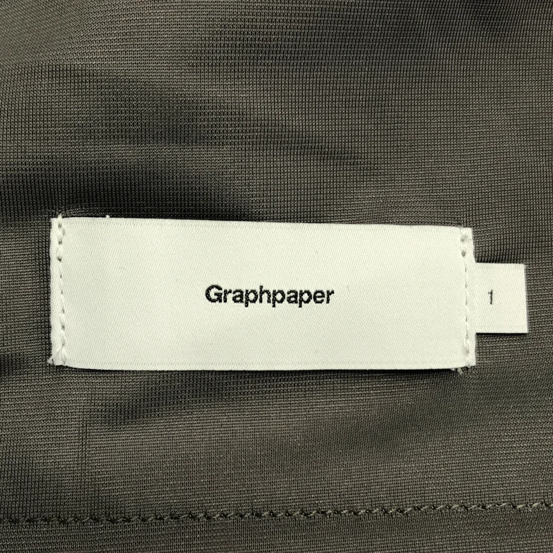 Graphpaper / グラフペーパー | 2025SS | Flex Tricot Wide Chef Pants ソロテックスシェフパンツ | 1 | メンズ
