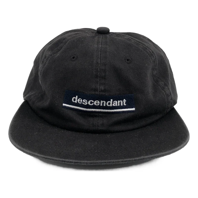DESCENDANT / ディセンダント | ロゴ エンブロイダリー キャップ | F | その他