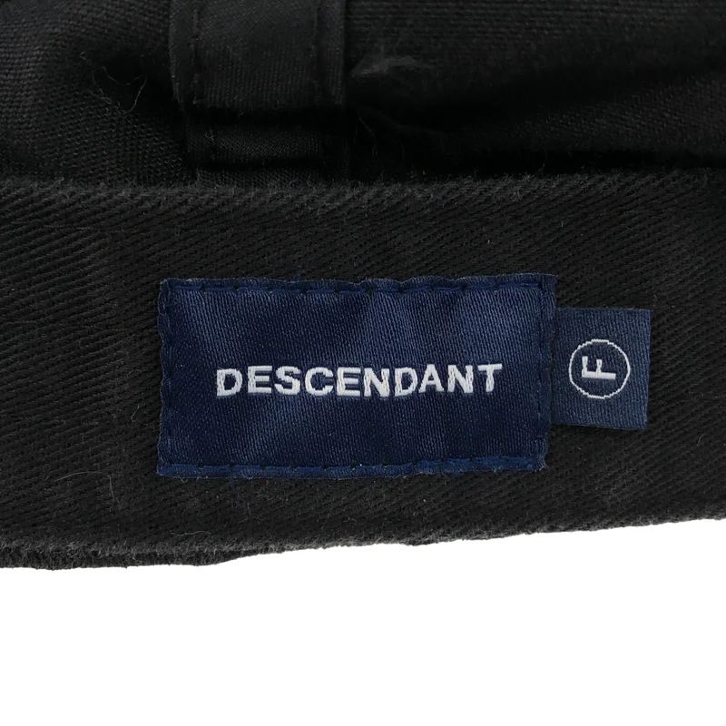 DESCENDANT / ディセンダント | ロゴ エンブロイダリー キャップ | F | その他