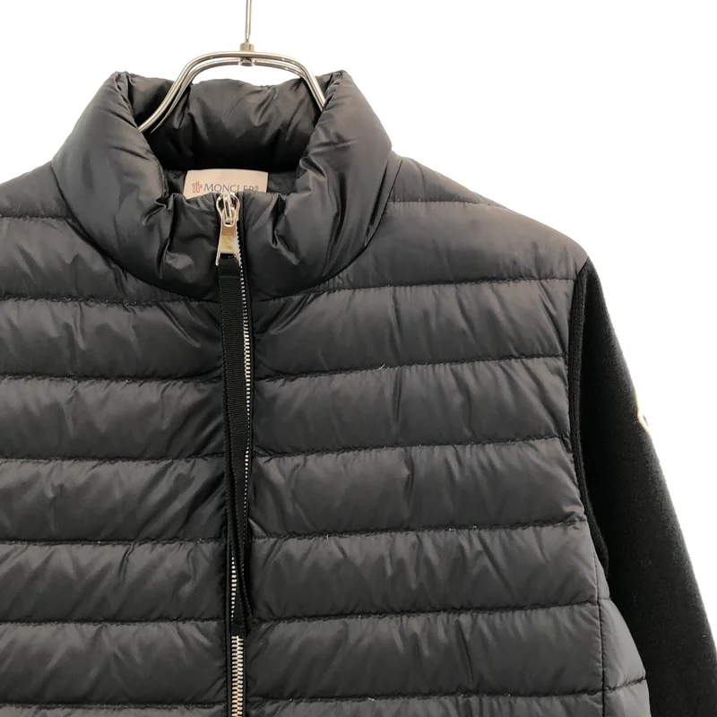 MONCLER / モンクレール | CARDIGAN TRICOT ダウン ジャケット F10939B59000 A9001 | XS | レディース