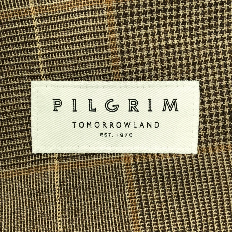 TOMORROWLAND PILGRIM / トゥモローランド ピルグリム | FOX AIR / ウール ダブルブレステッド4Bジャケット | 48 | メンズ