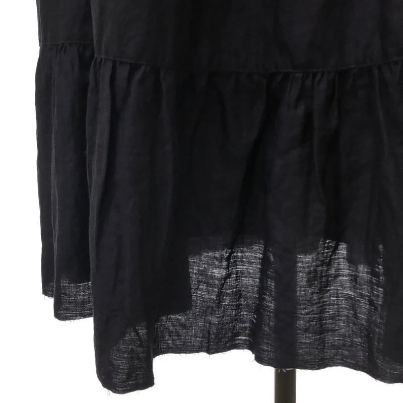 journal standard luxe / ジャーナルスタンダードラックス | 肩紐付き エアワッシャー キリカエ ギャザー スカート | F | レディース