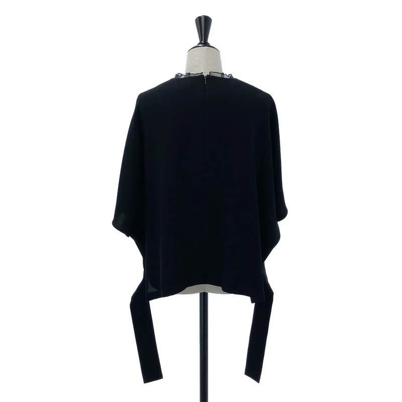 ADORE / アドーア | ドライタッチ ジョーゼットブラウス 531-6210603 | 38 | レディース