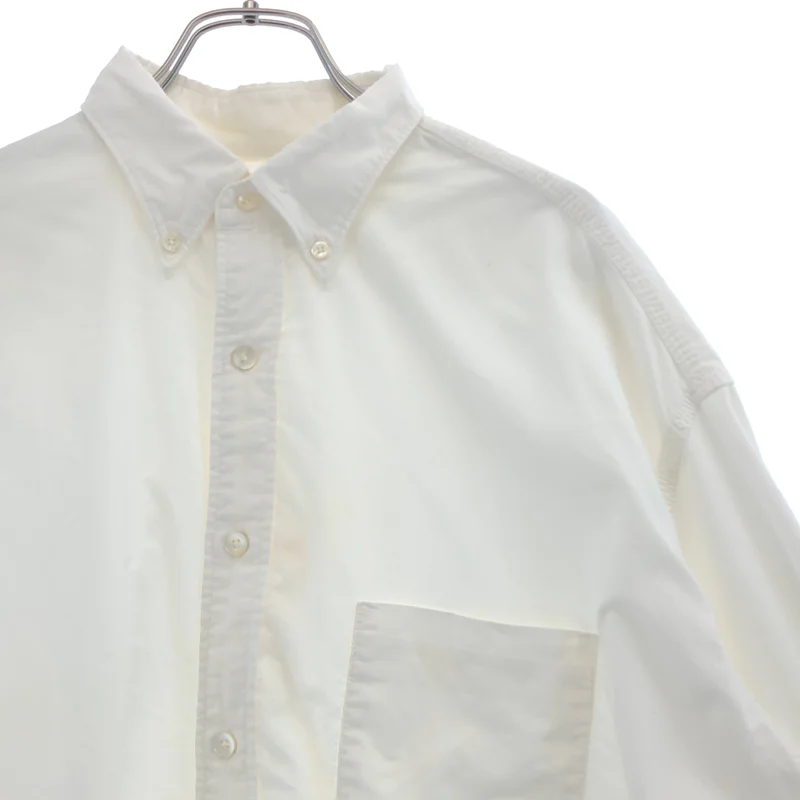 nanamica / ナナミカ | Big Button Down Wind Shirt ビッグシルエット ボタンダウンシャツ | L | メンズ