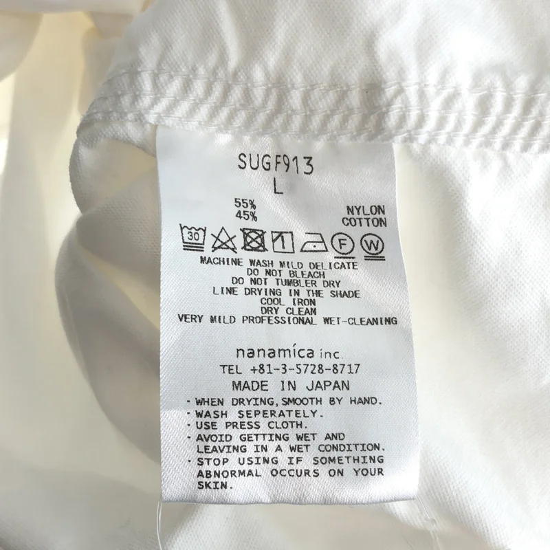 nanamica / ナナミカ | Big Button Down Wind Shirt ビッグシルエット ボタンダウンシャツ | L | メンズ