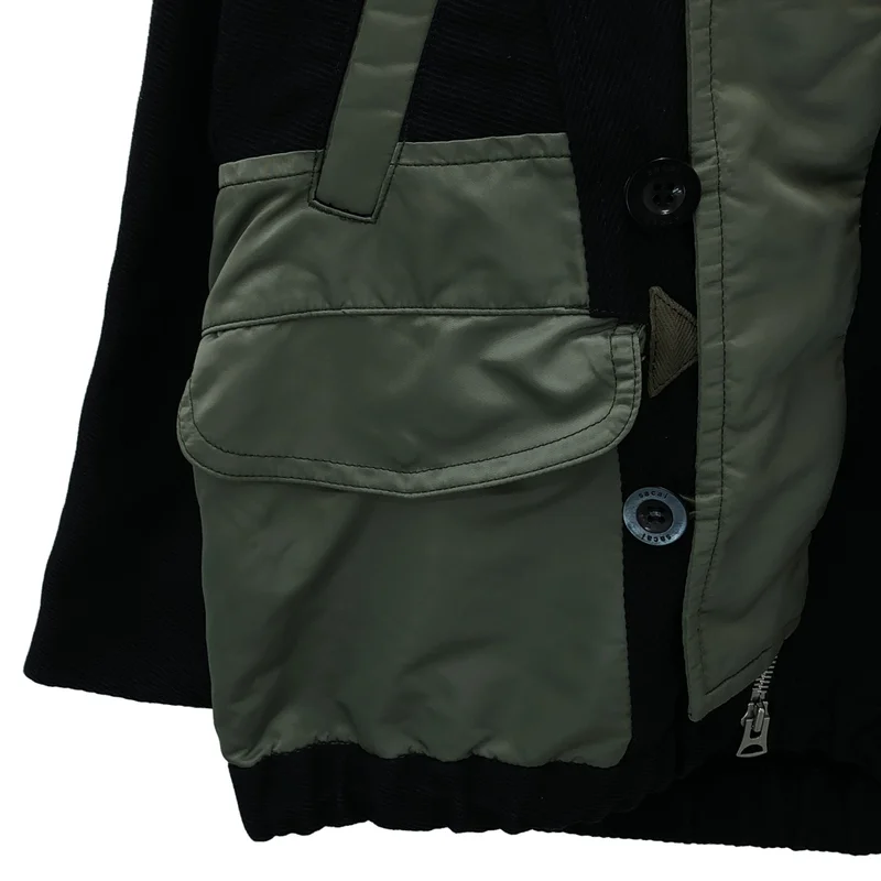 sacai / サカイ | Cotton x Nylon Twill Blouson コットン ナイロン ツイル ブルゾン | 1 | レディース