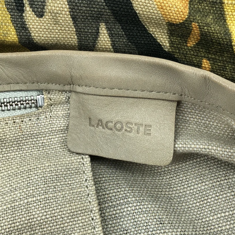 LACOSTE / ラコステ | キャンバス プリント トートバッグ |