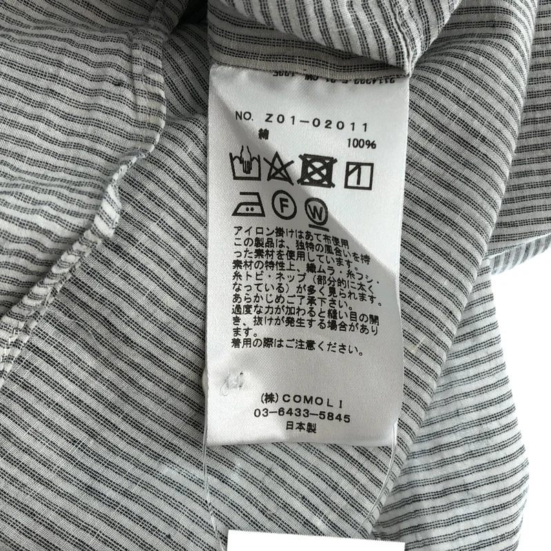 COMOLI / コモリ | 2024SS | KHADIコットン コモリシャツ | 3 | メンズ