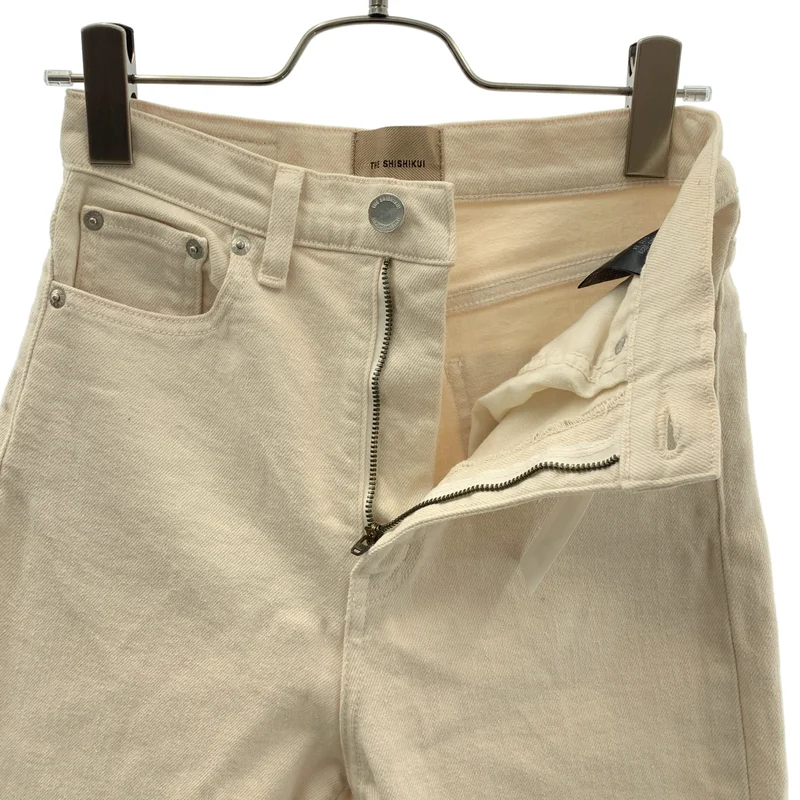 THE SHISHIKUI / シシクイ | White Denim ストレート デニムパンツ | 24 | レディース