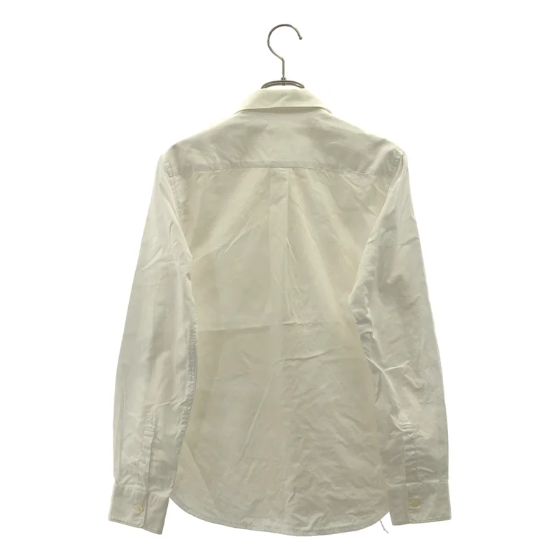 COMME des GARCONS / コムデギャルソン | 2018SS | コットン パッチ装飾 シャツ ブラウス | S | レディース