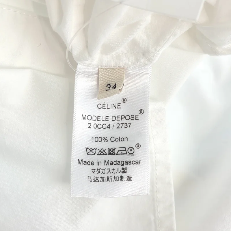 CELINE / セリーヌ | シャツ_ノースリーブ 2 0CC4/2737 | 34 | レディース