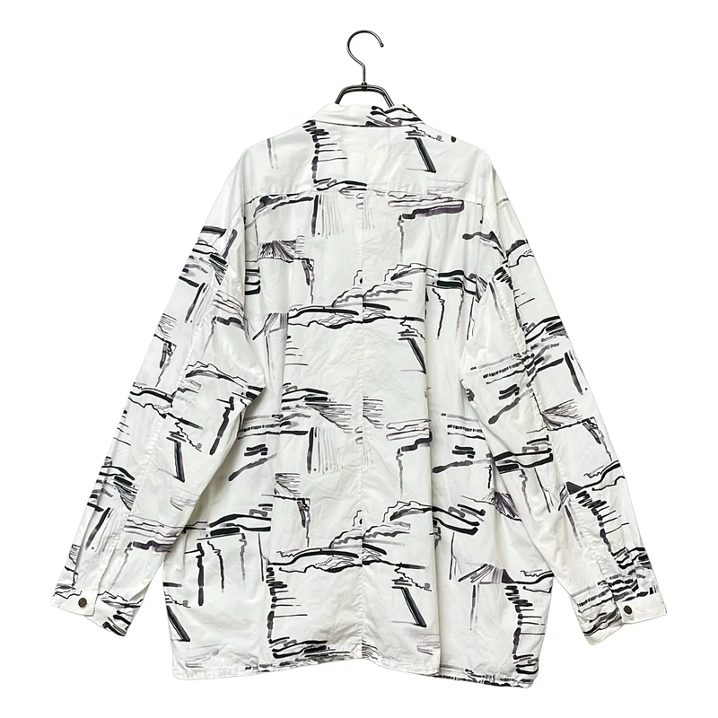 TOOGOOD / トゥーグッド | THE DRAUGHTSMAN SHIRT ドラフトマン 総柄プリントシャツ | 5 | メンズ