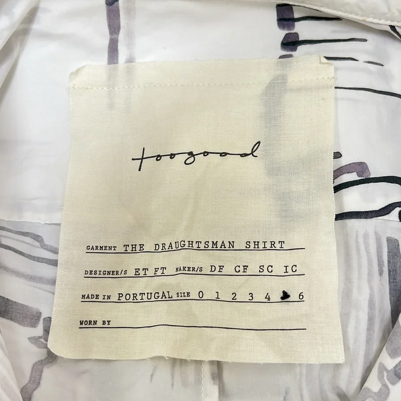 TOOGOOD / トゥーグッド | THE DRAUGHTSMAN SHIRT ドラフトマン 総柄プリントシャツ | 5 | メンズ
