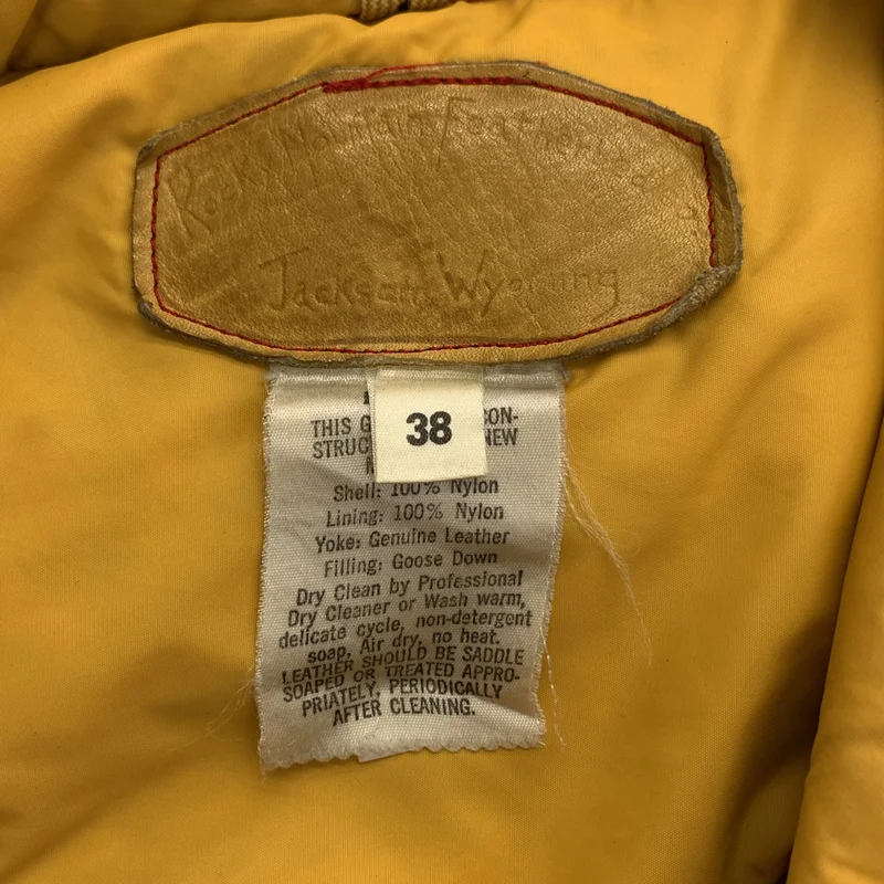 Rocky Mountain Featherbed / ロッキーマウンテンフェザーベッド | 1970s | Christy Vest クリスティー ダウンベスト | 38 | メンズ