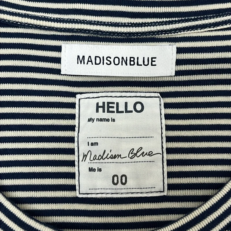 MADISON BLUE / マディソンブルー | コットン混 ボーダーTシャツ | 0 | レディース