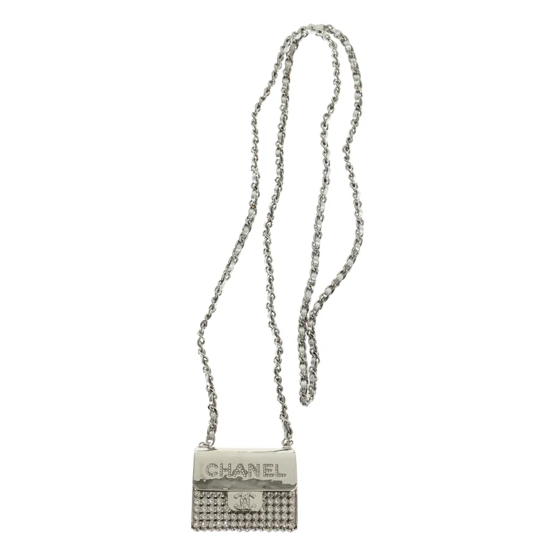 CHANEL / シャネル | ココマーク マトラッセ バッグ ネックレス |