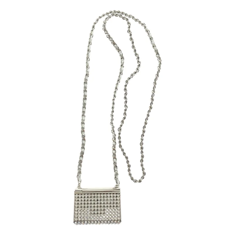 CHANEL / シャネル | ココマーク マトラッセ バッグ ネックレス |