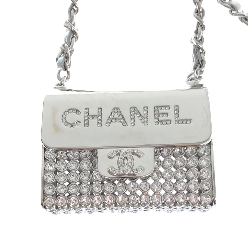 CHANEL | Coco Mark Matelassé Bag Necklace | – KLD CHANEL | Coco Mark Matelassé Bag Necklace | – KLD