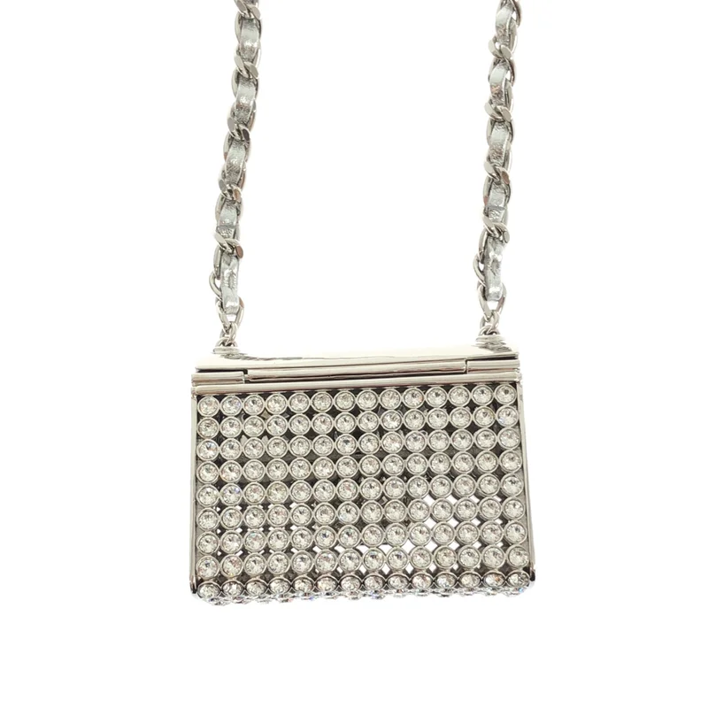 CHANEL / シャネル | ココマーク マトラッセ バッグ ネックレス |