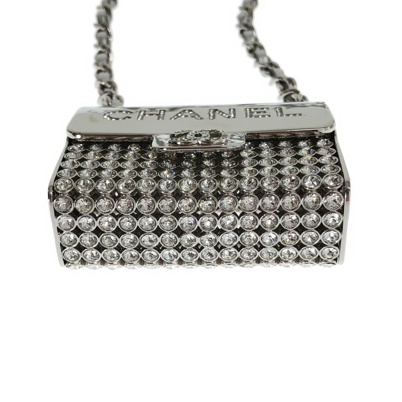 CHANEL / シャネル | ココマーク マトラッセ バッグ ネックレス |