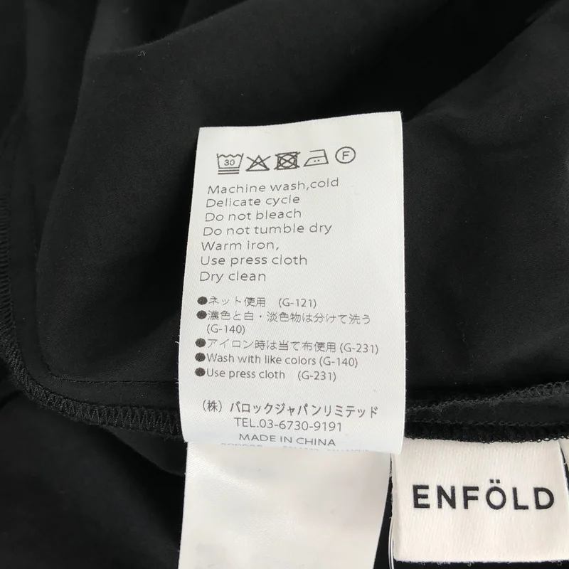 ENFOLD / エンフォルド | 2025AW | NOTE SHIRT | 38 | レディース