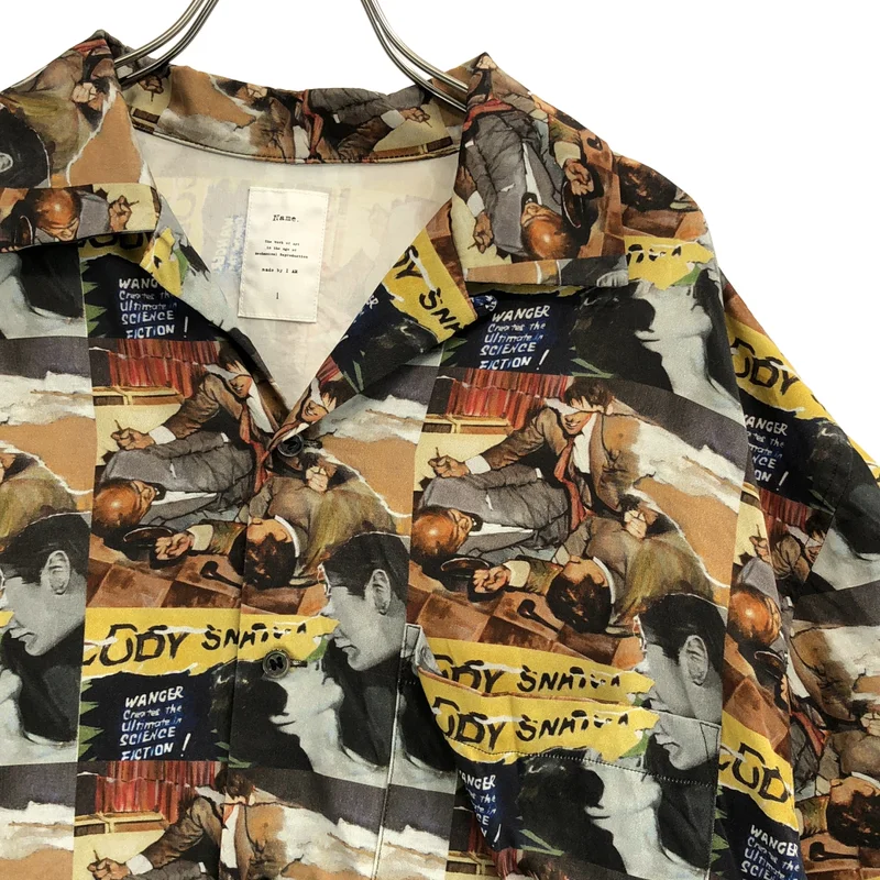 Name. / ネーム | RYOGA H/S OPEN COLLAR SHIRT グラフィックプリント シャツ | 1 | メンズ