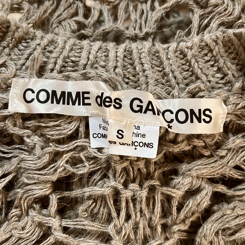 COMME des GARCONS / コムデギャルソン | 2026SS | ヘンプ ニット カーディガン | S | レディース