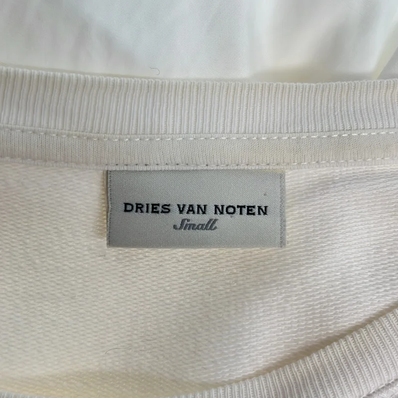 DRIES VAN NOTEN / ドリスヴァンノッテン | コットン アシンメトリー カットソー | S | レディース