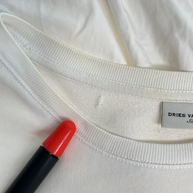 DRIES VAN NOTEN / ドリスヴァンノッテン | コットン アシンメトリー カットソー | S | レディース