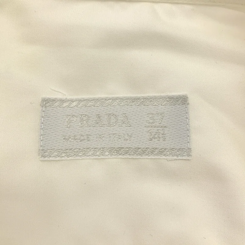 PRADA / プラダ | コットン ドレス シャツ | 37 | メンズ