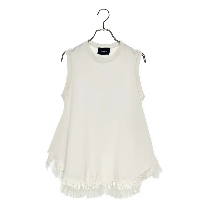 Simone Rocha / シモーネロシャ | フリル ノースリーブ カットソー | XS | レディース