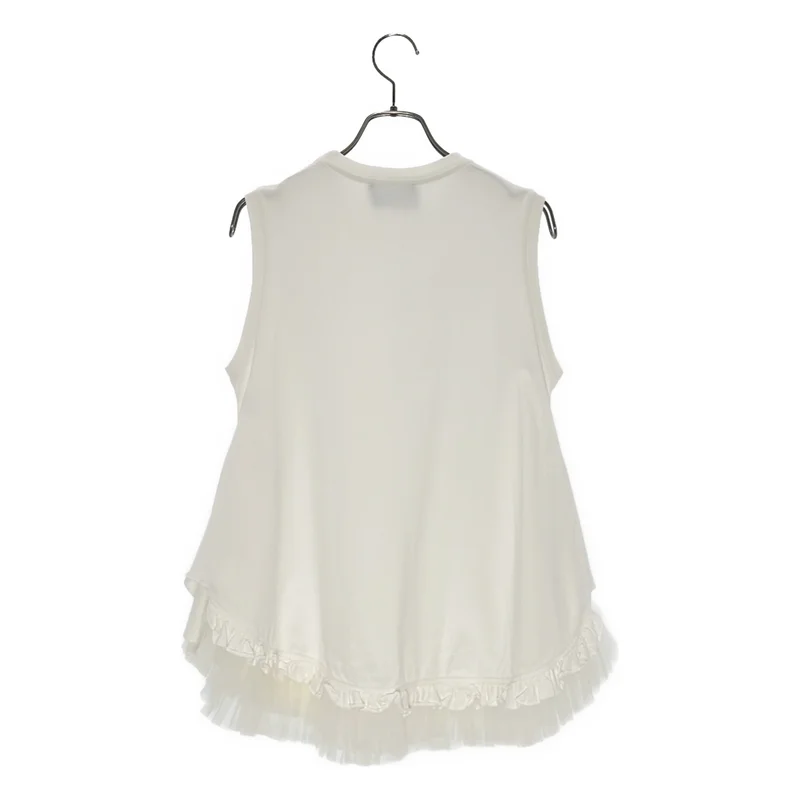 Simone Rocha / シモーネロシャ | フリル ノースリーブ カットソー | XS | レディース