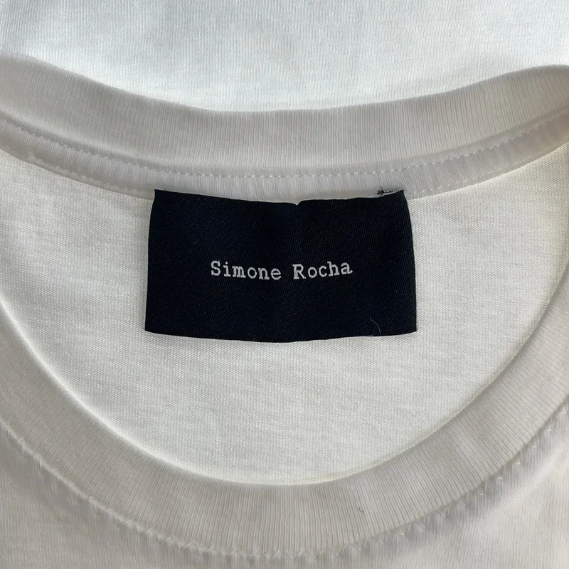 Simone Rocha / シモーネロシャ | フリル ノースリーブ カットソー | XS | レディース
